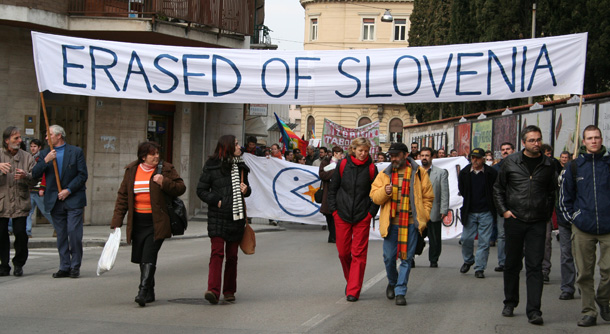 A gathering in Gorizia, 18 March 2006 