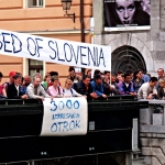 Antifašistični protest, 26. april 2006