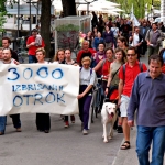 Antifašistični protest, 26. april 2006