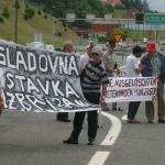 Gladovna stavka, Šentilj, julij 2005