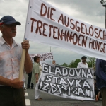 Gladovna stavka, Šentilj, julij 2005