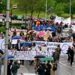 Shod v Novi Gorici ob vstopu Slovenije v EU, 30. april 2004