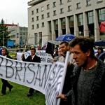 Shod v Novi Gorici ob vstopu Slovenije v EU, 30. april 2004