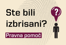 Ste bili izbrisani? Pravna pomoč Mirovnega inštituta