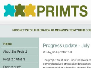 primts project web site