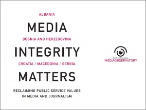 Book cover - Media integrity matters