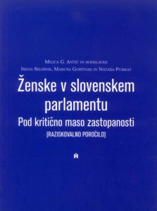 Ženske v slovenskem parlamentu: Pod kritično maso zastopanosti