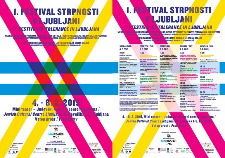 1. Festival strpnosti 2015, filmski festival.