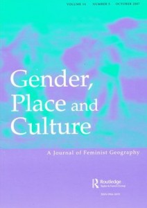 Gender, Place & Culture