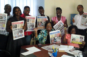 Global Media Monitoring Project, Ghana