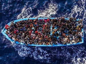 African migrants boat to Europe