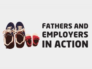 Logotype of the Fathers and Employers in Action project