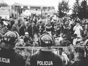 Rigonce border crossing, 20th September 2015