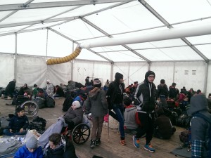 Report from Dobova (Reception centre for refugees – Livarna)