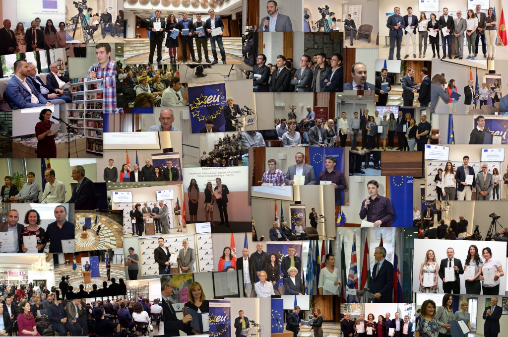 Photo Collage EU award ceremonies 2016