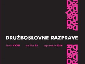 Uprising movements analyzed in Družboslovne razprave journal