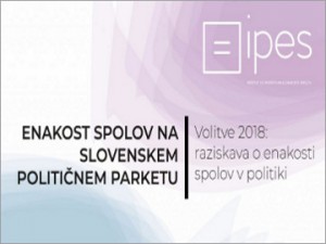 Študija o enakosti spolov na slovenskem političnem parketu