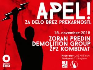 Apel – za delo brez prekarnosti!