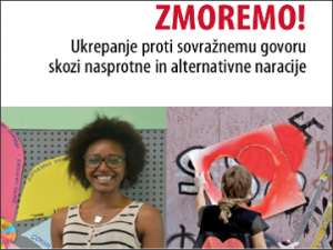 Vabilo na posvet na temo gibanja Ne sovražnemu govoru ob izidu priročnika Zmoremo!