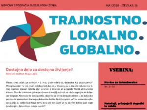 Majski novičnik s področja globalnega učenja