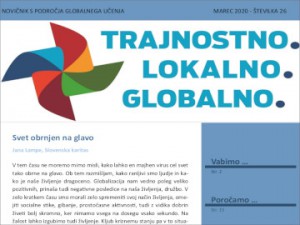 Novičnik s področja globalnega učenja za izobraževalce, št. 26