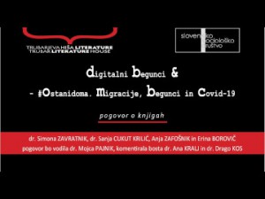 Pogovor o izdanih publikacijah Digitalni begunci & #Ostanidoma. Migracije, begunci in covid-19