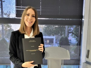 Emanuela Fabijan, the New PhD