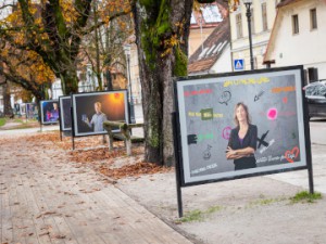 Razstava Portreti znanosti tudi z našo sodelavko Mojco Pajnik