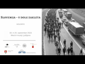 Kolokvij »Slovenija – v dolg zakleta«