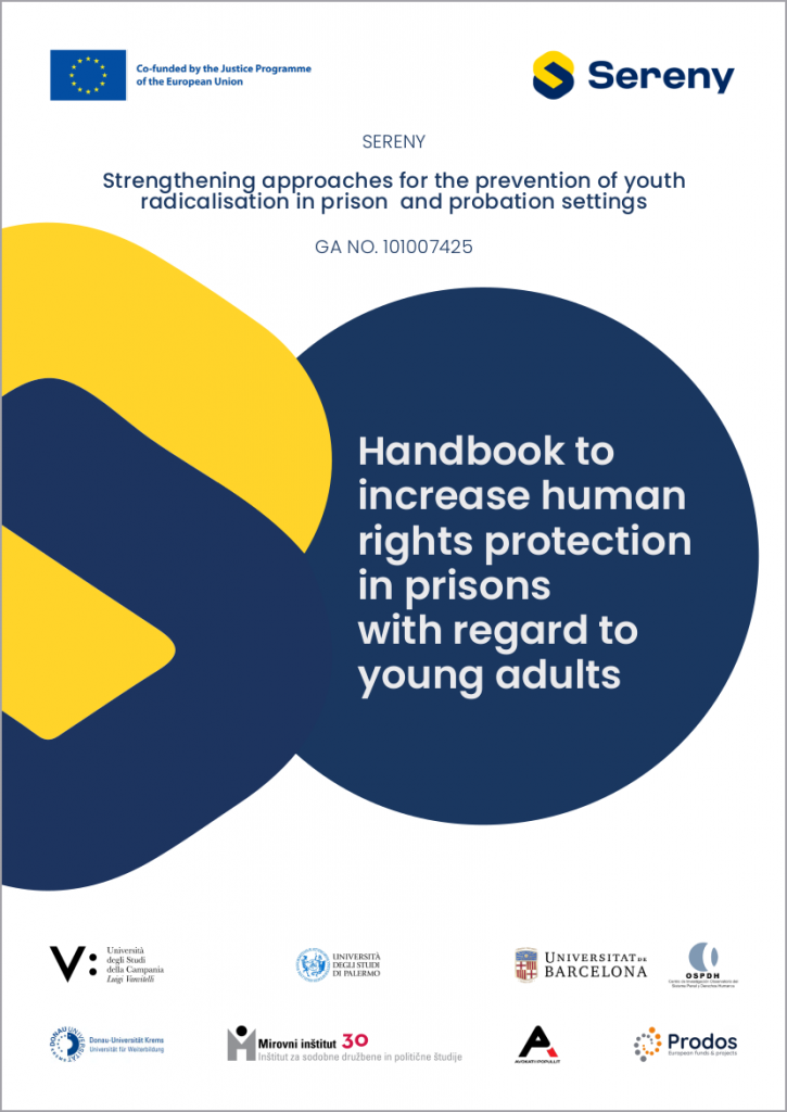 Handbook to increase human rights protection in prisons with regard to young adults