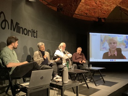 Pogovor ‘Kritično mišljenje, novinarsko poročanje, cenzura in propaganda v času vojne’