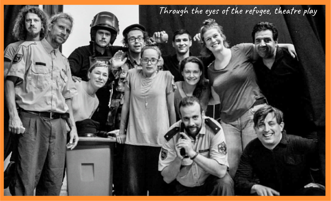 through the eyes of the refugee play