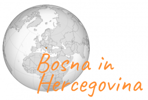 BIH globe map