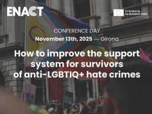 International Conference in Girona on Anti-LGBTIQ+ Hate Crimes