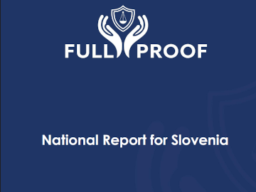 Naslovnica nacionalnega FULL-PROOF porocila novica