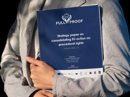 Objavljen Strateški dokument FULL-PROOF o procesnih pravicah