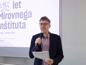 Iztok Šori Re-elected as Director of the Peace Institute